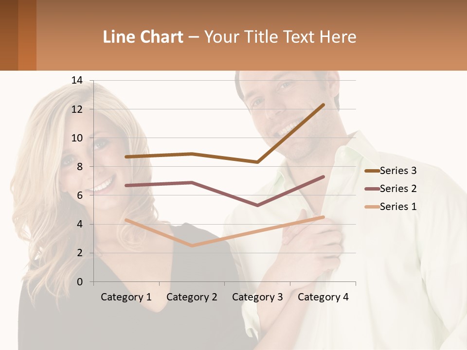 Relationship Portrait Fingers PowerPoint Template