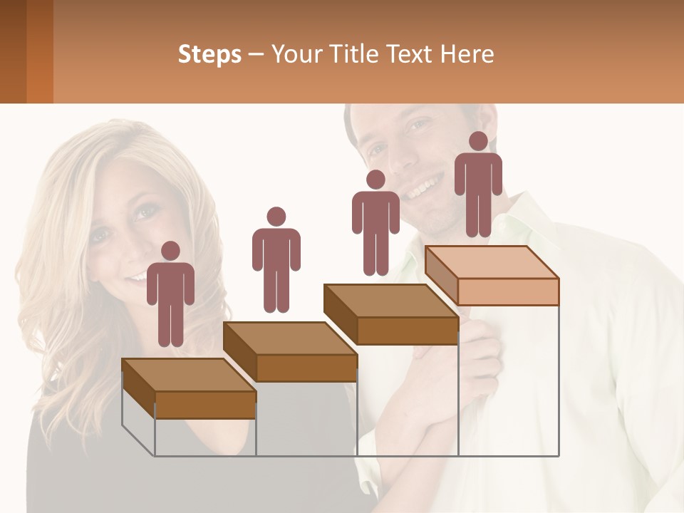 Relationship Portrait Fingers PowerPoint Template
