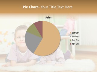 Child Young Indoor PowerPoint Template