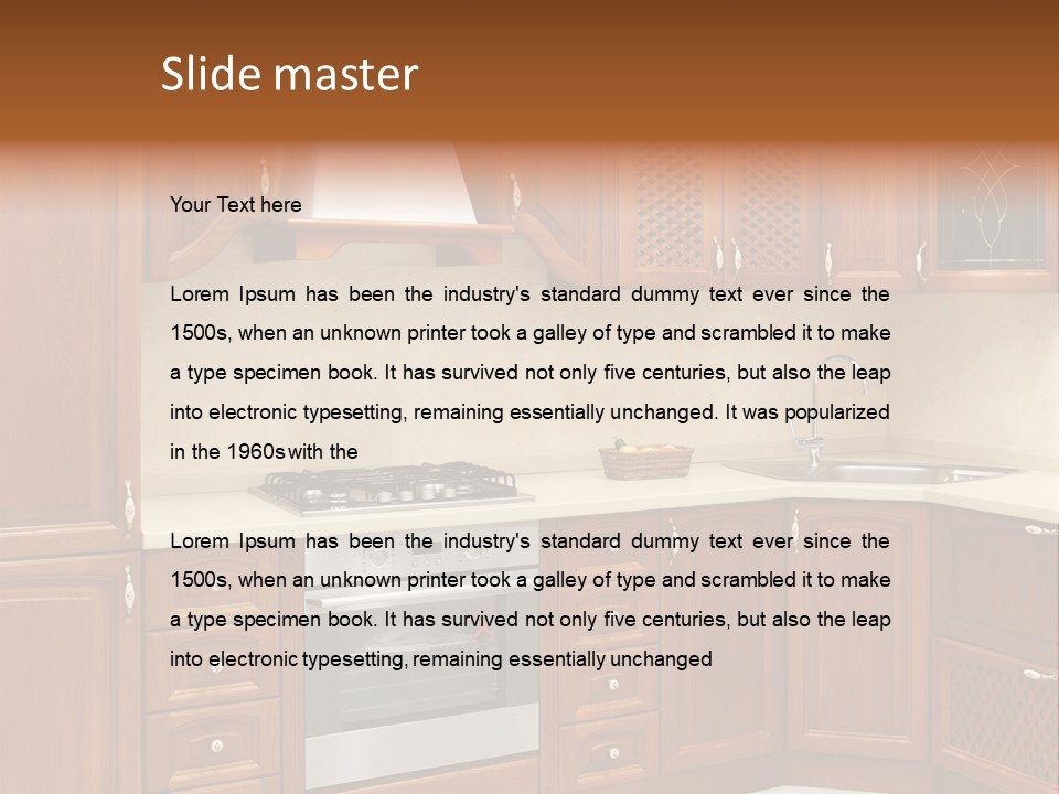 Detail Lifestyle Apartment PowerPoint Template