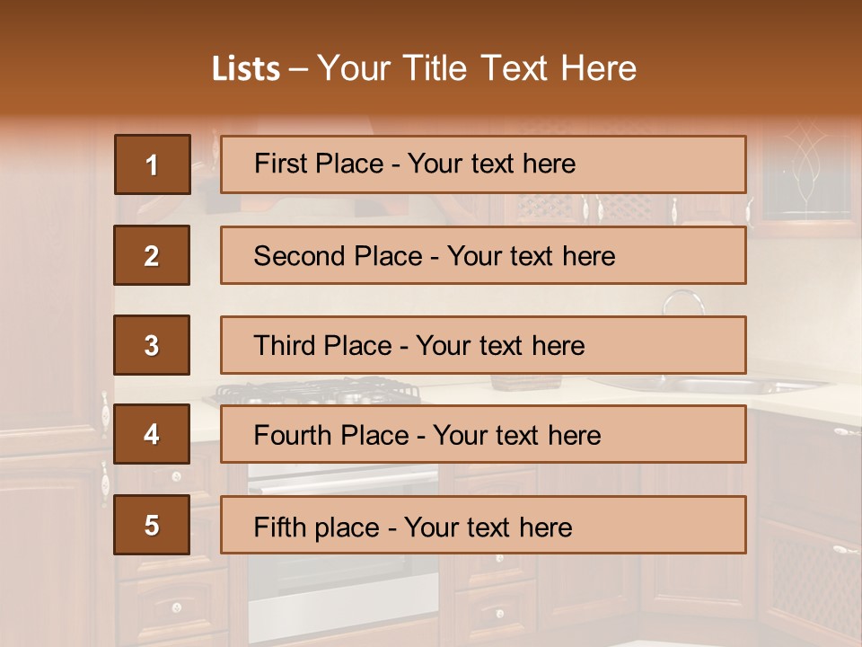 Detail Lifestyle Apartment PowerPoint Template