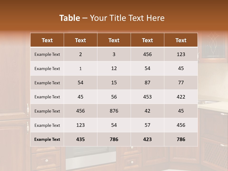 Detail Lifestyle Apartment PowerPoint Template