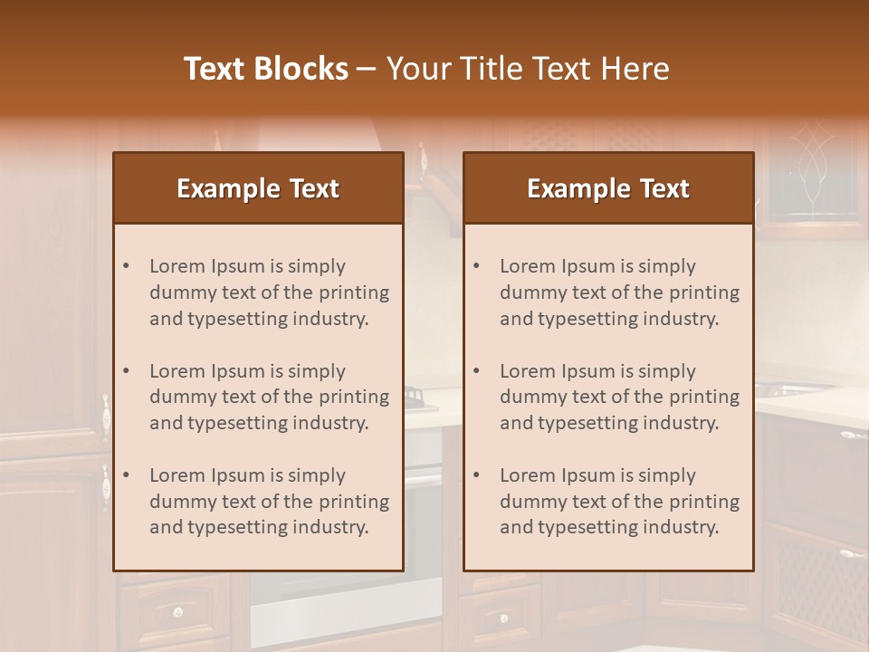 Detail Lifestyle Apartment PowerPoint Template