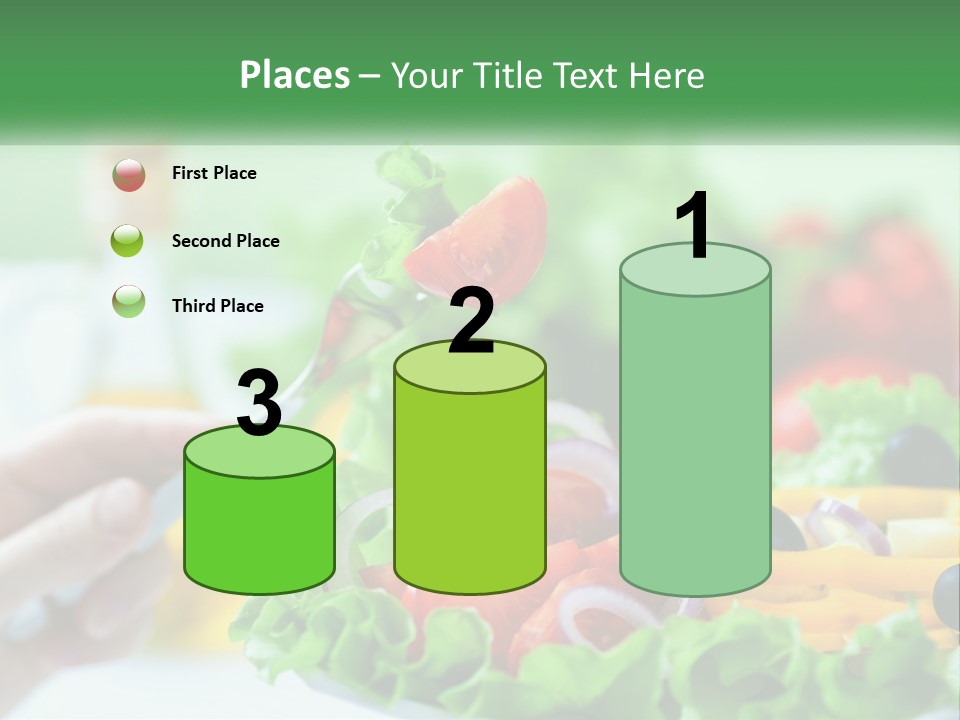 Restaurant Lunch Fresh PowerPoint Template