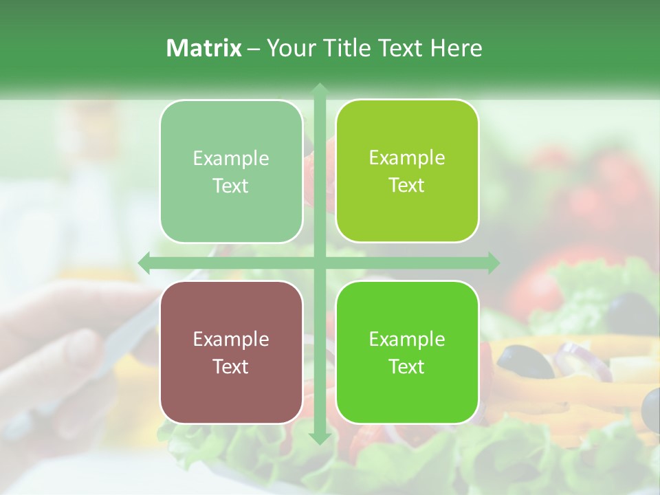 Restaurant Lunch Fresh PowerPoint Template