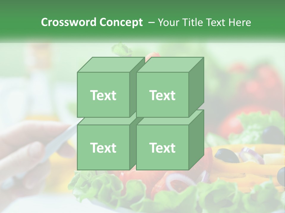 Restaurant Lunch Fresh PowerPoint Template