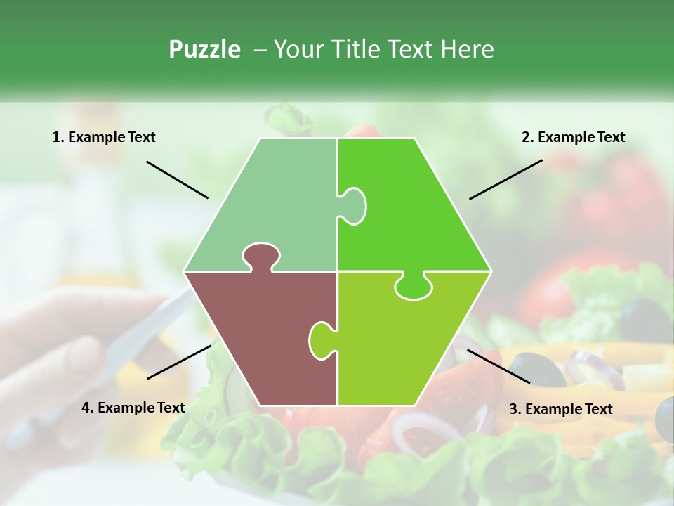 Restaurant Lunch Fresh PowerPoint Template