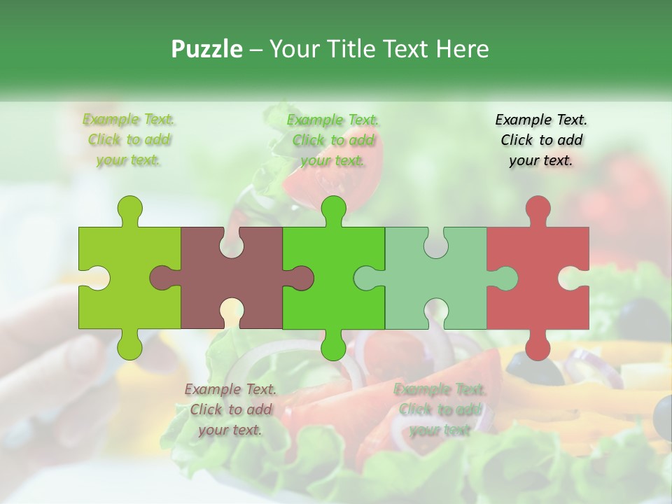 Restaurant Lunch Fresh PowerPoint Template