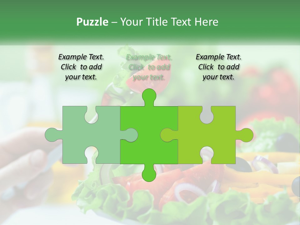 Restaurant Lunch Fresh PowerPoint Template