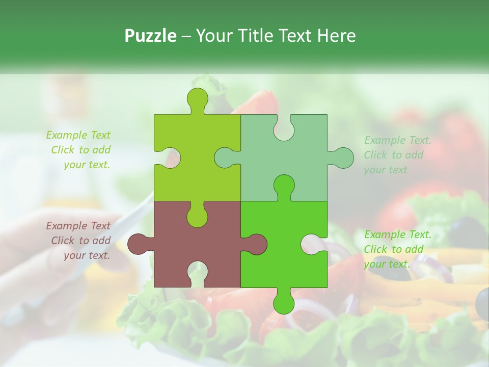 Restaurant Lunch Fresh PowerPoint Template