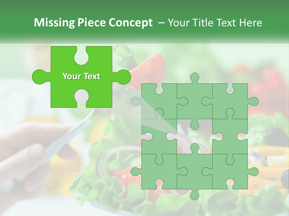 Restaurant Lunch Fresh PowerPoint Template