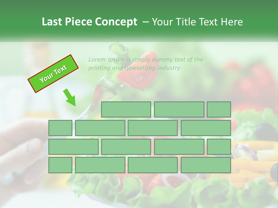 Restaurant Lunch Fresh PowerPoint Template