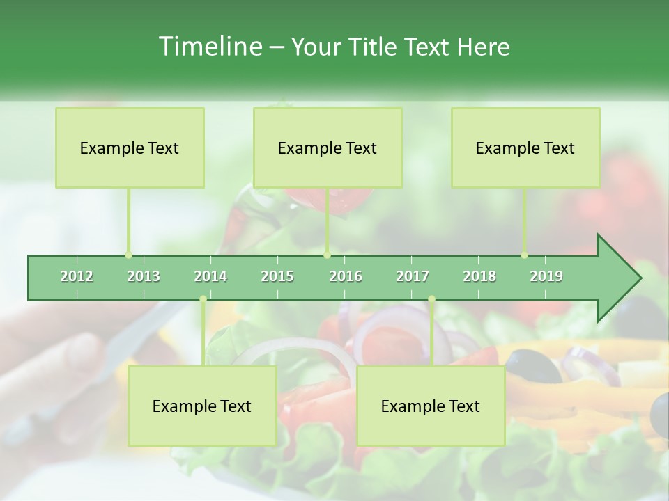 Restaurant Lunch Fresh PowerPoint Template