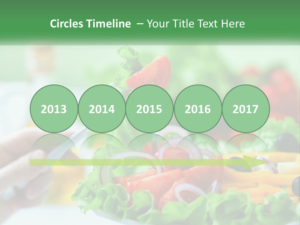 Restaurant Lunch Fresh PowerPoint Template