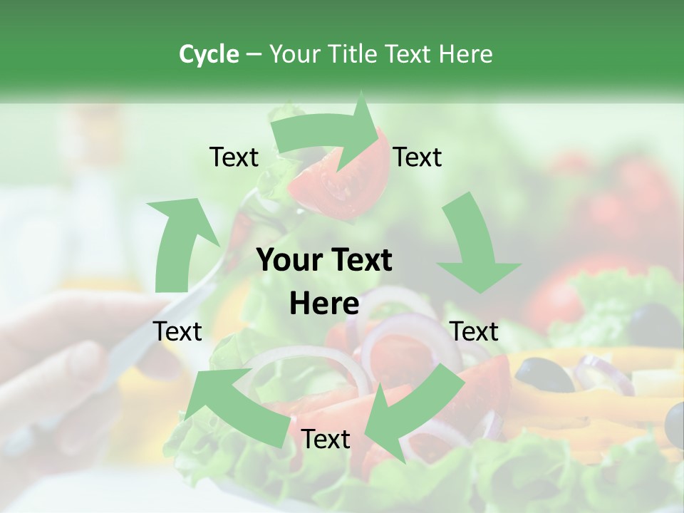 Restaurant Lunch Fresh PowerPoint Template