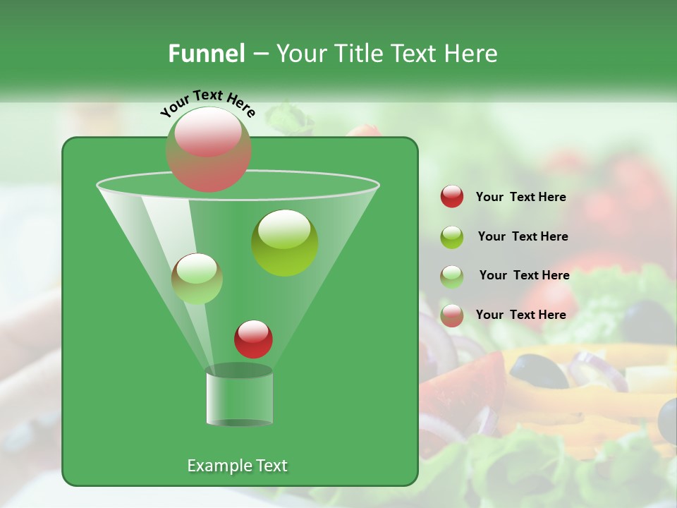 Restaurant Lunch Fresh PowerPoint Template