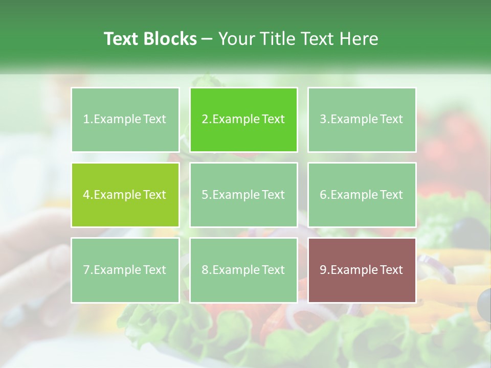 Restaurant Lunch Fresh PowerPoint Template