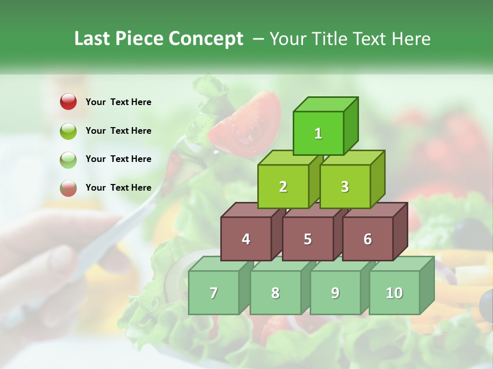 Restaurant Lunch Fresh PowerPoint Template