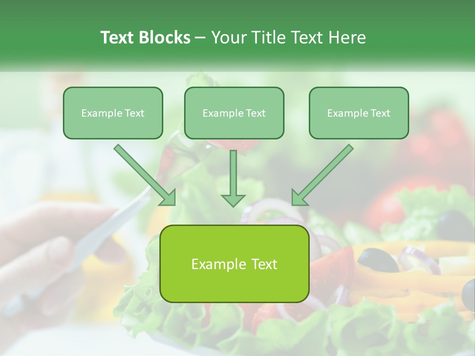 Restaurant Lunch Fresh PowerPoint Template