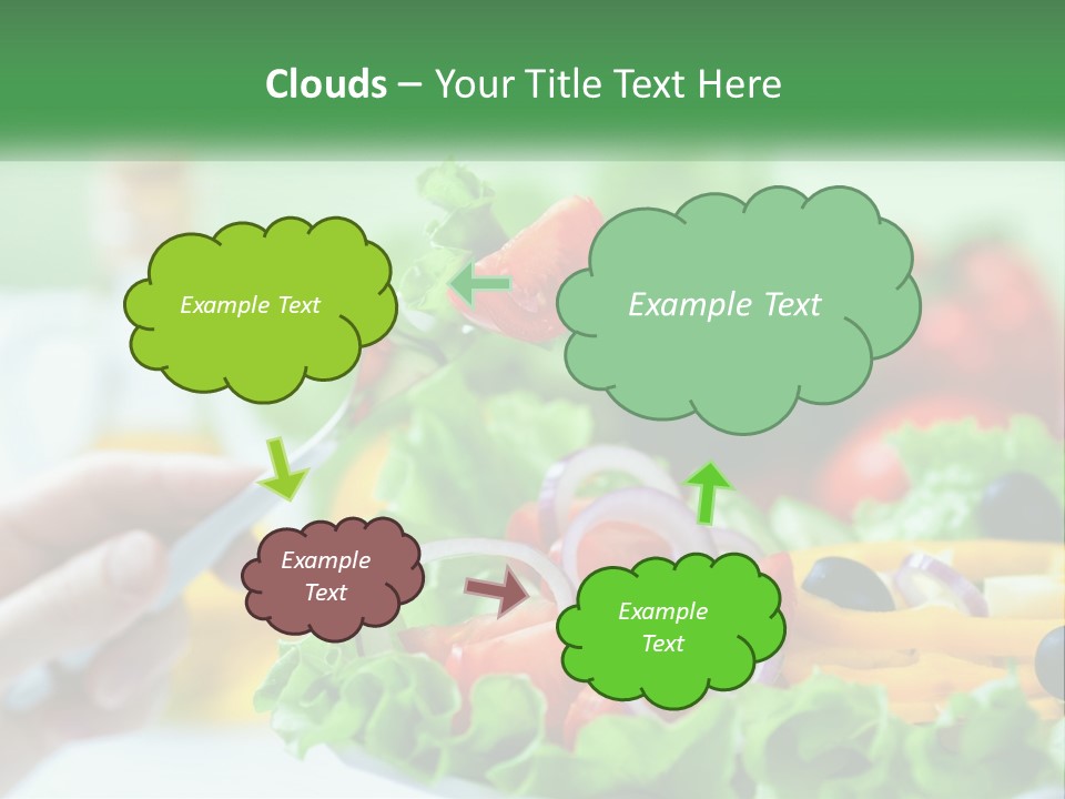 Restaurant Lunch Fresh PowerPoint Template