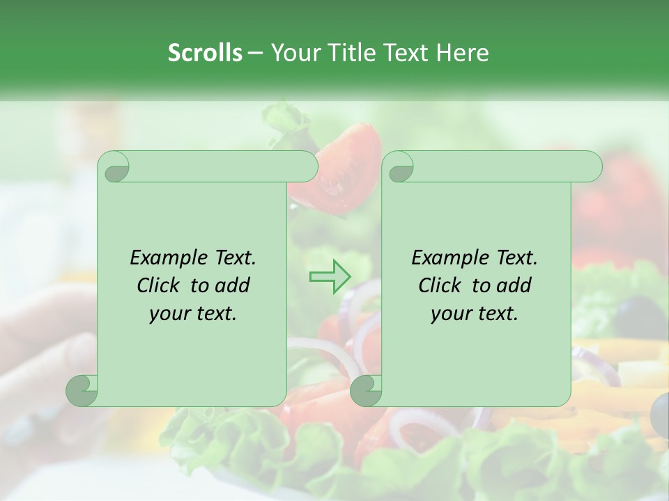 Restaurant Lunch Fresh PowerPoint Template