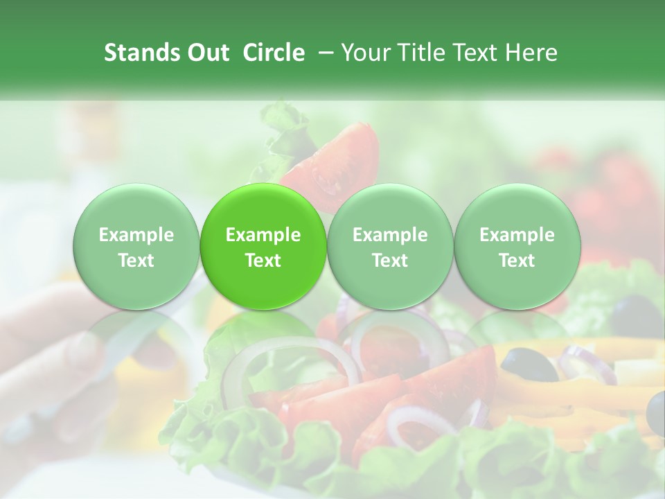 Restaurant Lunch Fresh PowerPoint Template