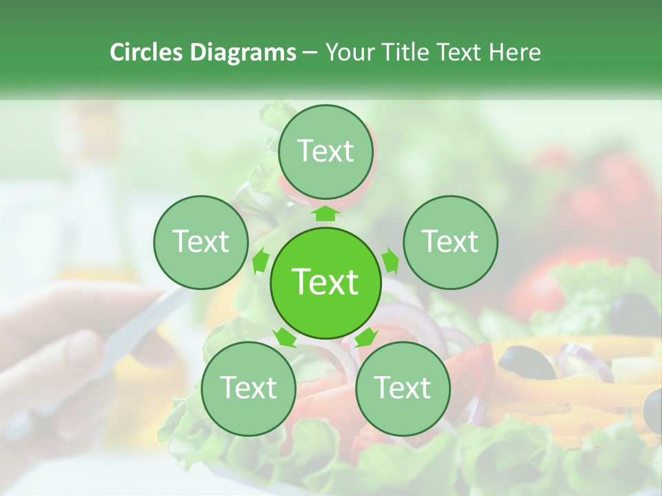 Restaurant Lunch Fresh PowerPoint Template