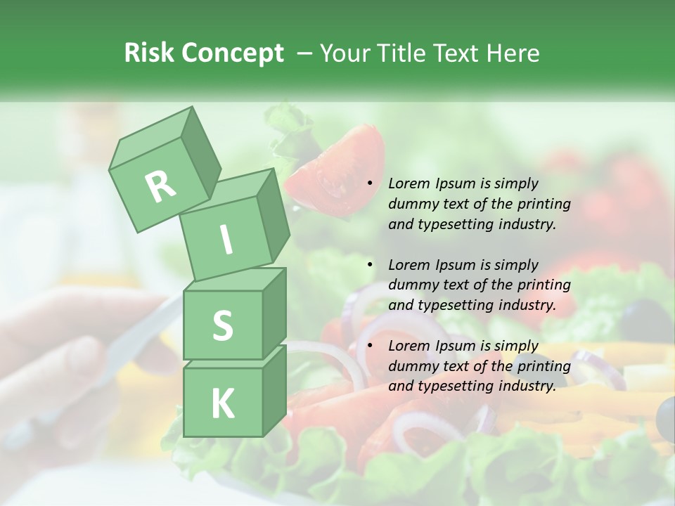 Restaurant Lunch Fresh PowerPoint Template