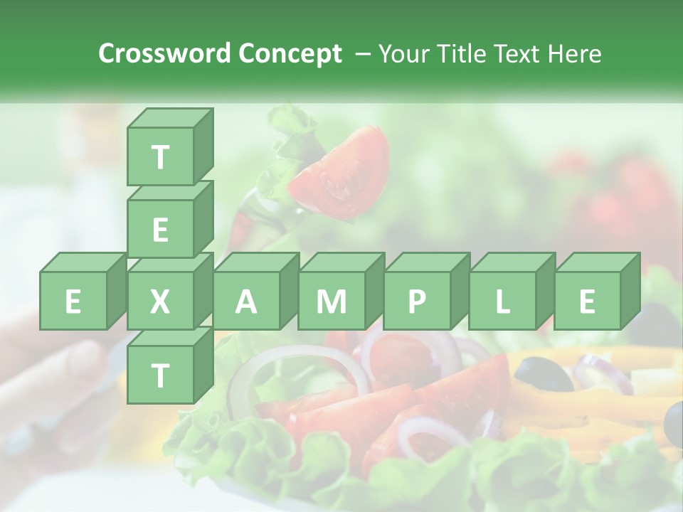 Restaurant Lunch Fresh PowerPoint Template