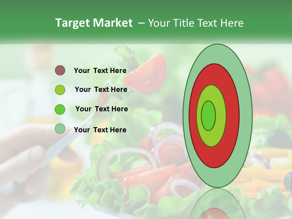 Restaurant Lunch Fresh PowerPoint Template