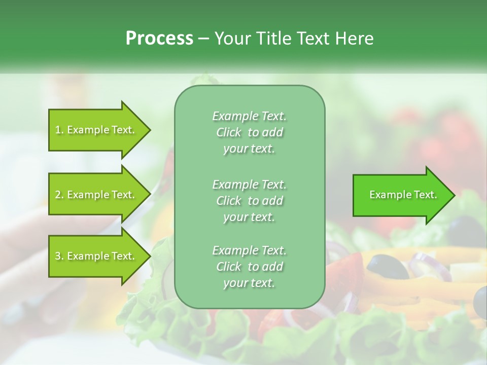 Restaurant Lunch Fresh PowerPoint Template