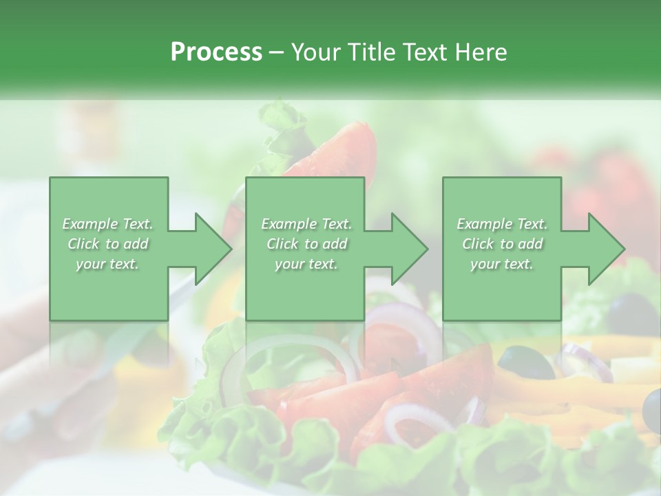 Restaurant Lunch Fresh PowerPoint Template
