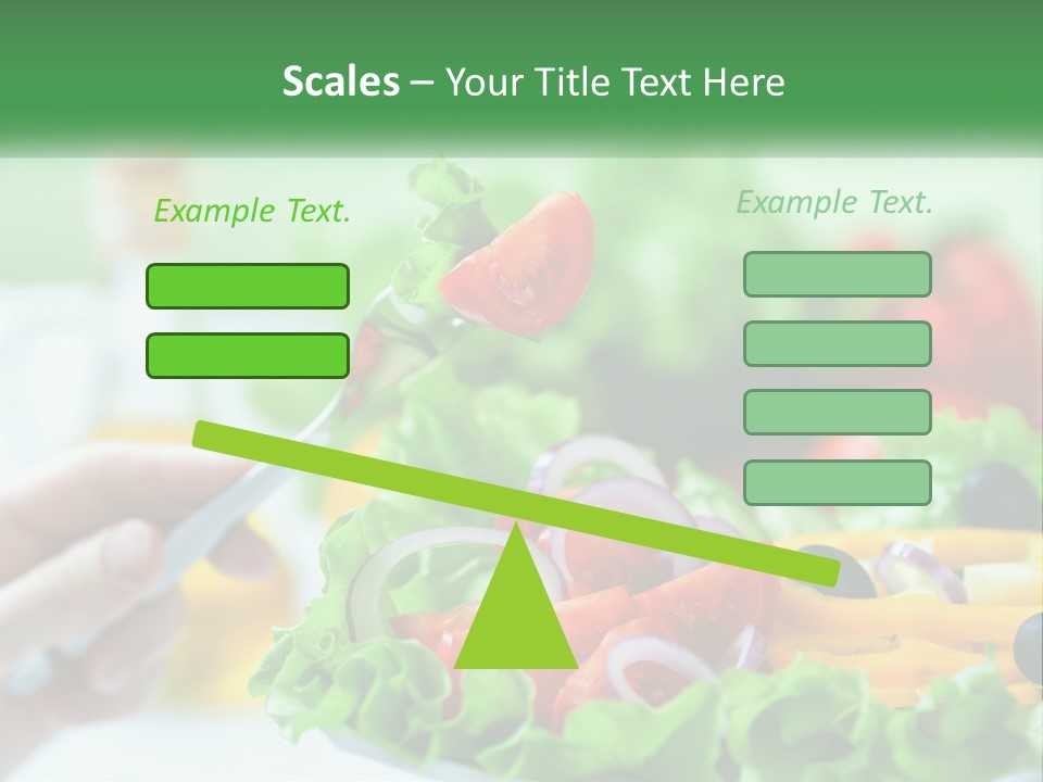 Restaurant Lunch Fresh PowerPoint Template