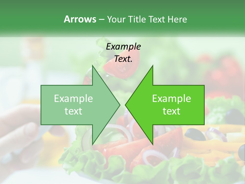 Restaurant Lunch Fresh PowerPoint Template