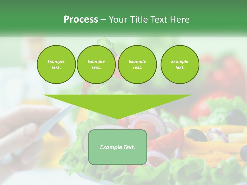 Restaurant Lunch Fresh PowerPoint Template