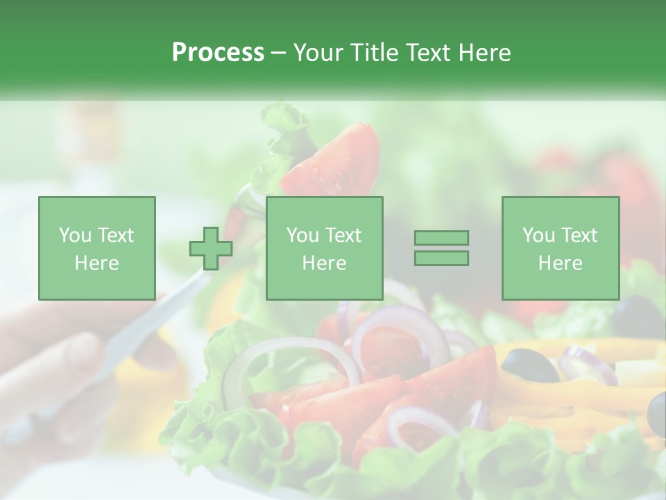 Restaurant Lunch Fresh PowerPoint Template
