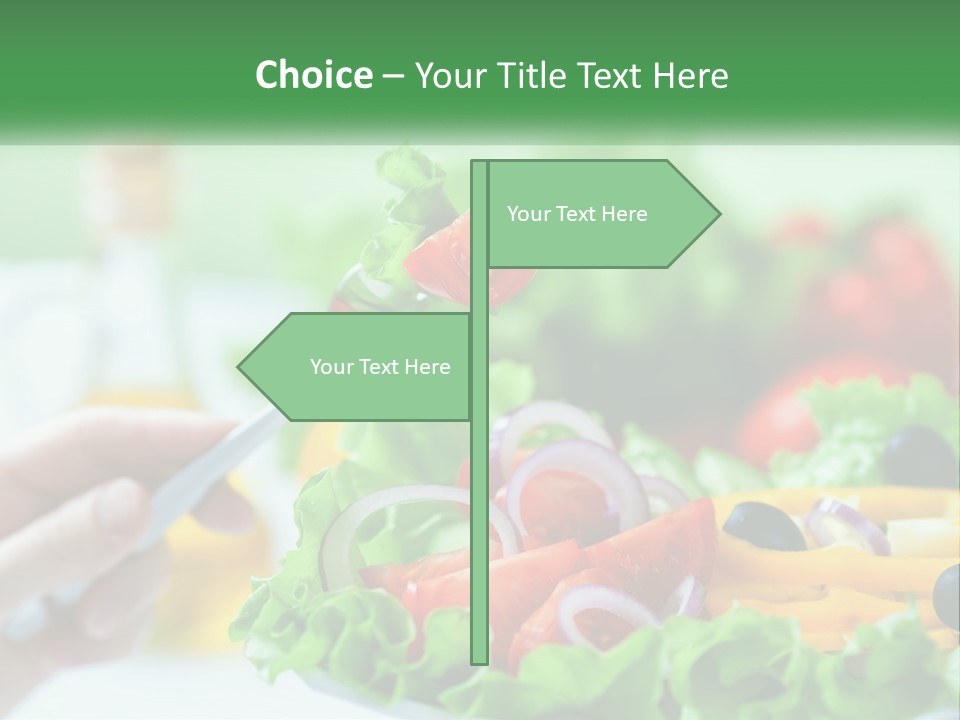 Restaurant Lunch Fresh PowerPoint Template