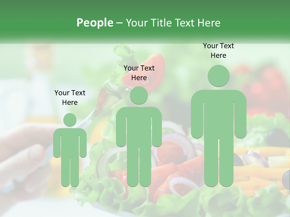 Restaurant Lunch Fresh PowerPoint Template