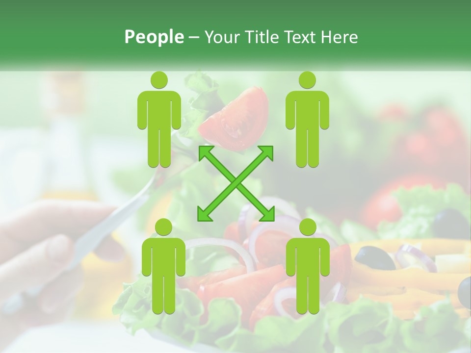 Restaurant Lunch Fresh PowerPoint Template