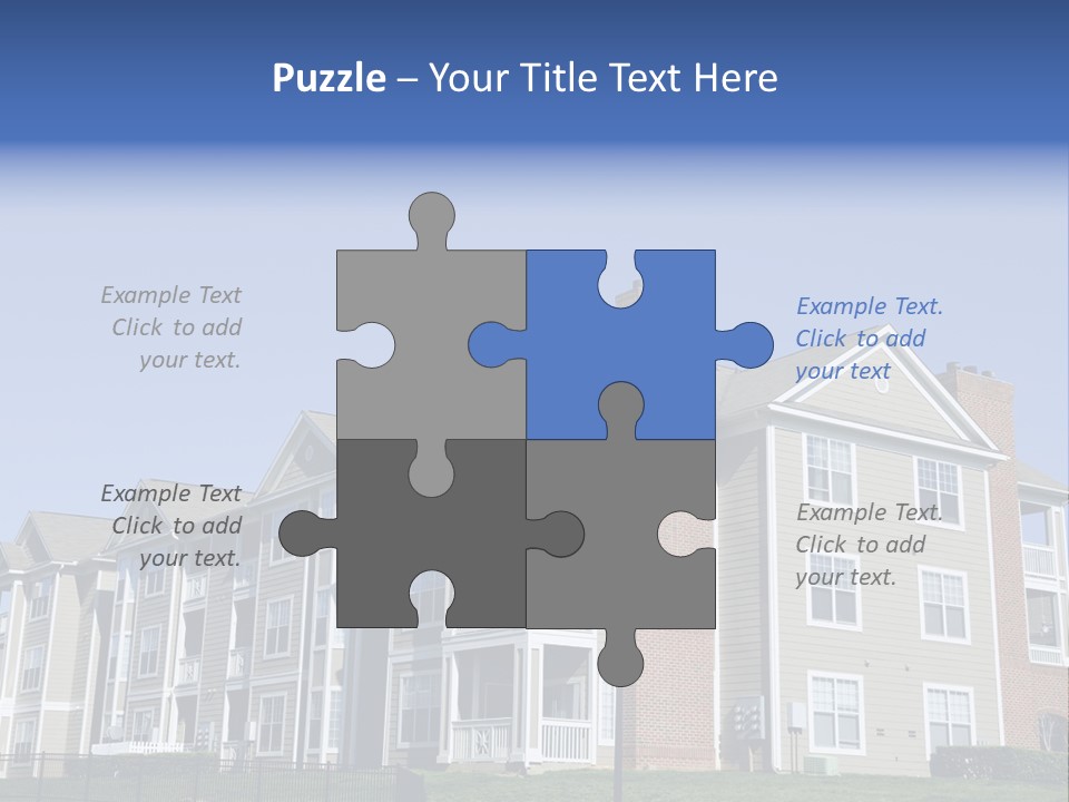 Starter Home Lifestyle PowerPoint Template