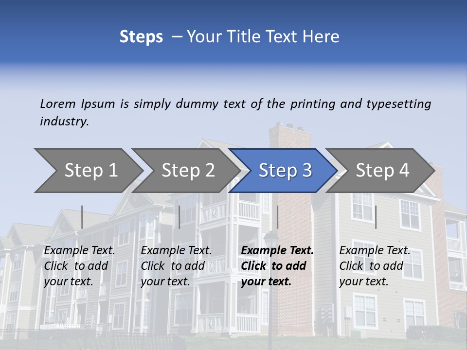 Starter Home Lifestyle PowerPoint Template