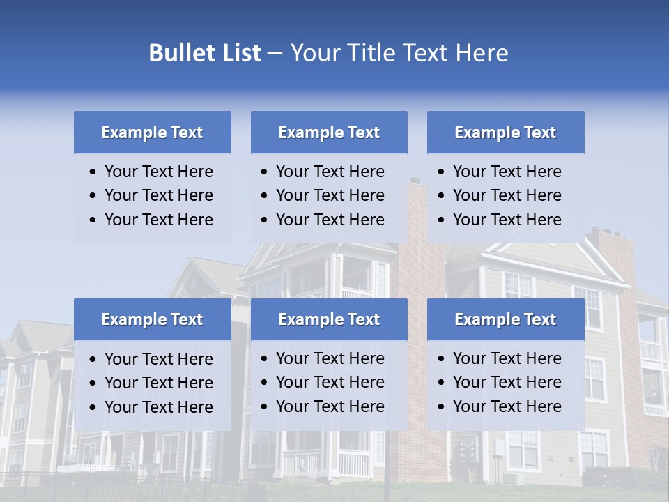 Starter Home Lifestyle PowerPoint Template