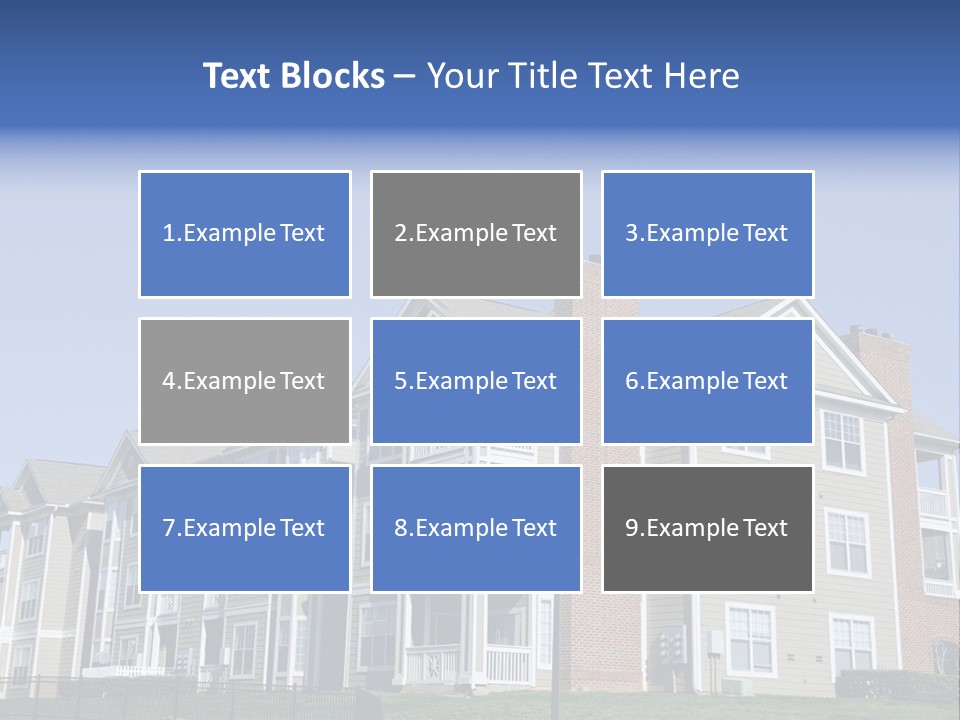 Starter Home Lifestyle PowerPoint Template