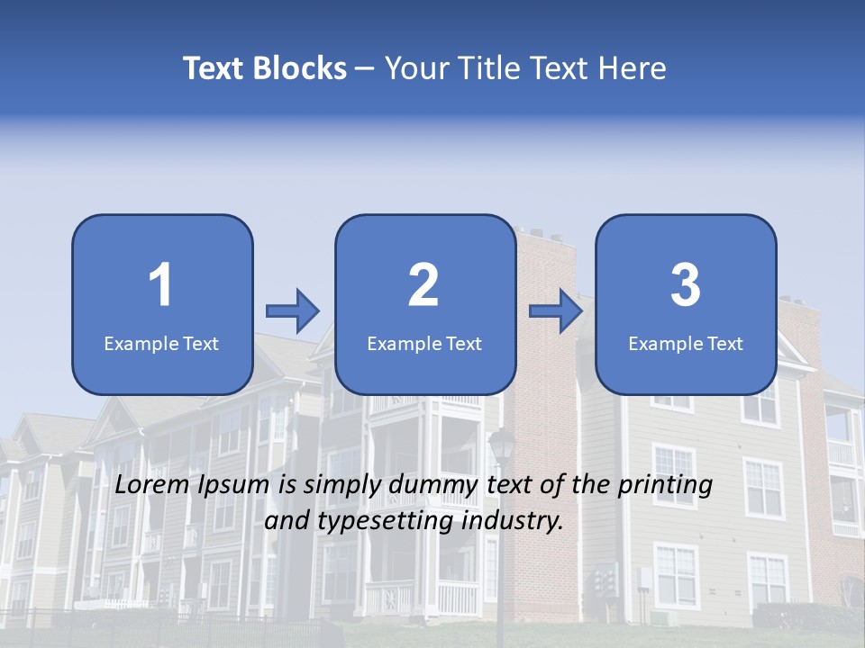 Starter Home Lifestyle PowerPoint Template