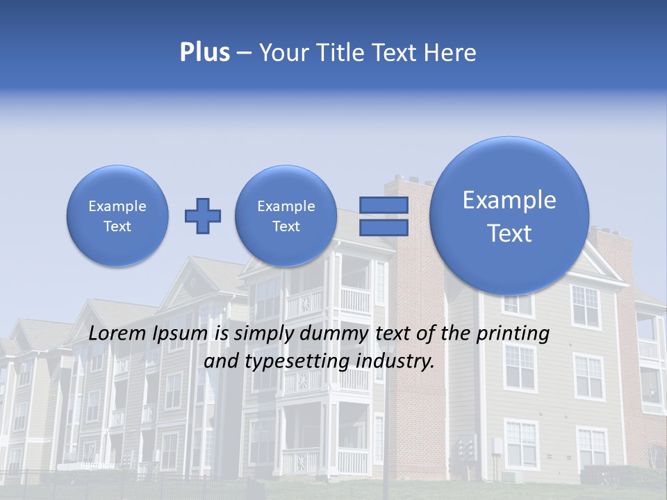 Starter Home Lifestyle PowerPoint Template