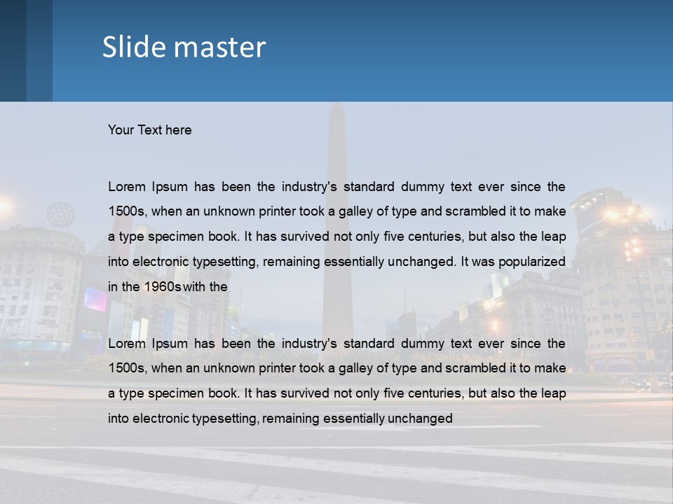 Colorful Structure Architecture PowerPoint Template