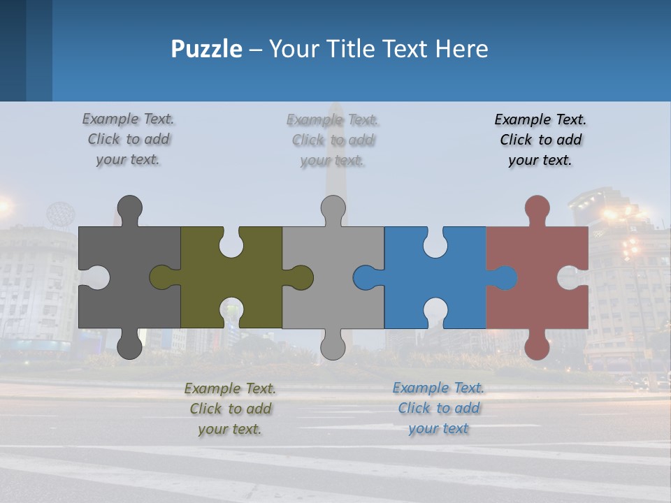 Colorful Structure Architecture PowerPoint Template