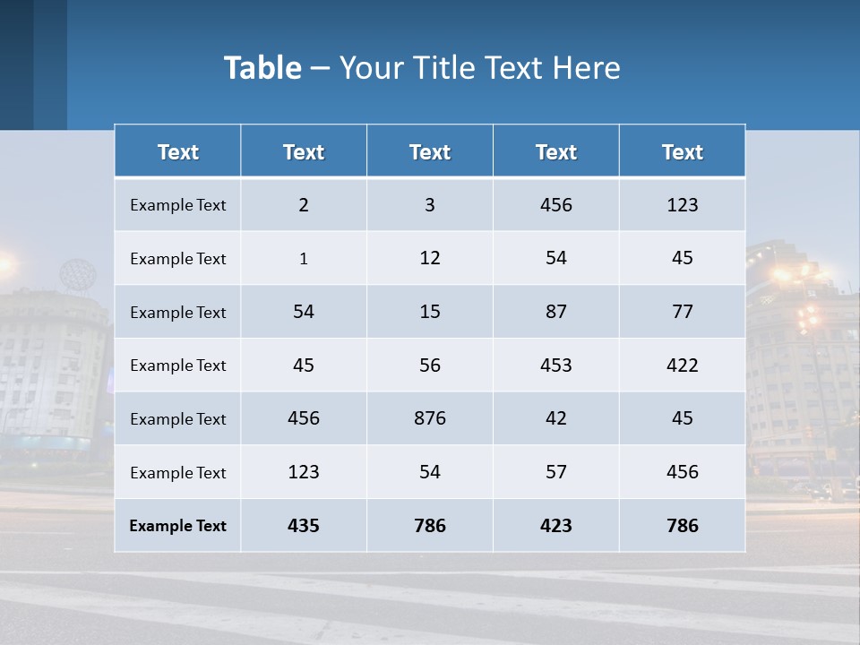 Colorful Structure Architecture PowerPoint Template
