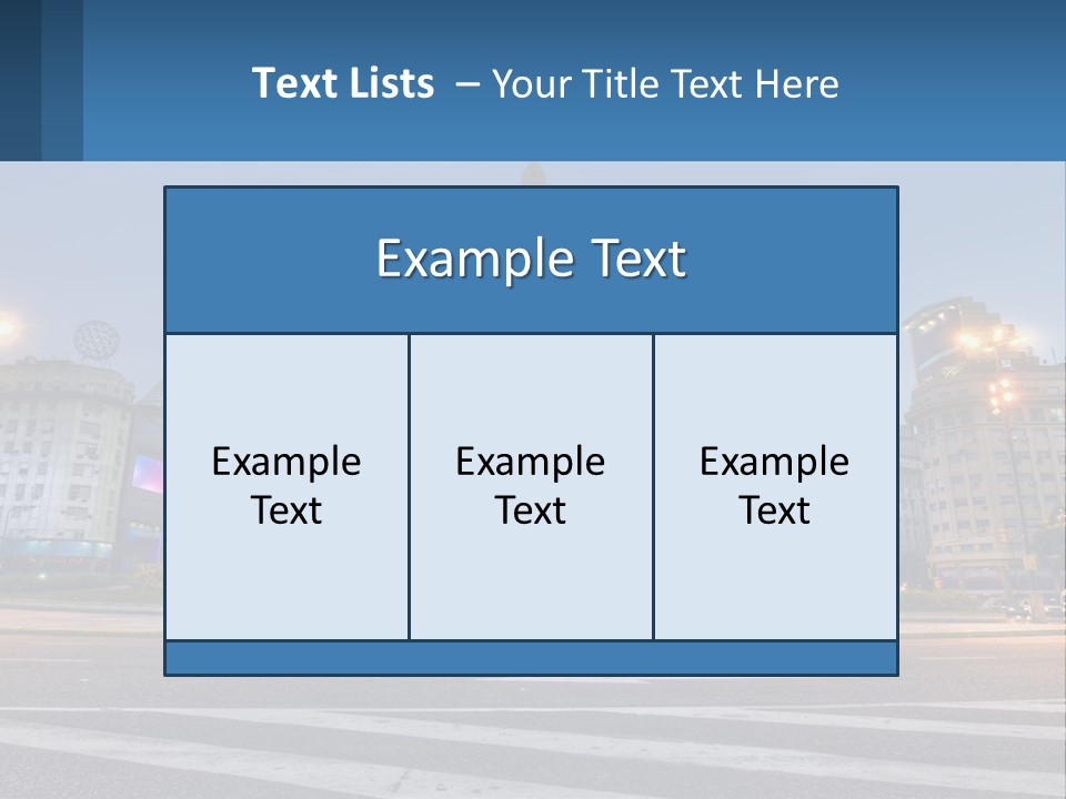 Colorful Structure Architecture PowerPoint Template