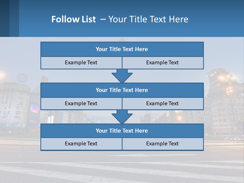 Colorful Structure Architecture PowerPoint Template
